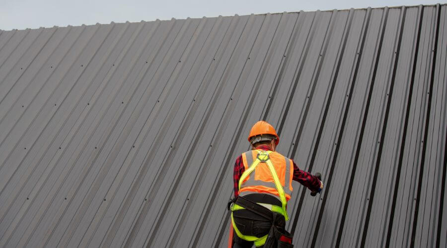 Professional metal roof installation services in Attica, IN